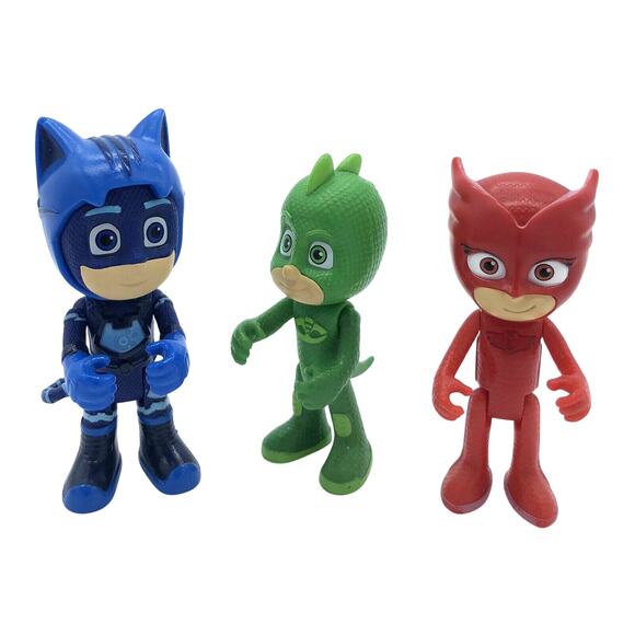 PJ Masks Toy Owl Glider Owlette Catboy Gekko Action Figures Approx 3 Inches Tall - Picture 6 of 8